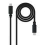 Nanocable Cable USB 2.0 USB-C a USB-C 1,5 m Negro
